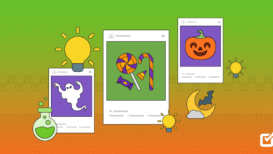 پست های رسانه های اجتماعی سرگرم کننده هالووین در سال 2025 ایجاد کنید