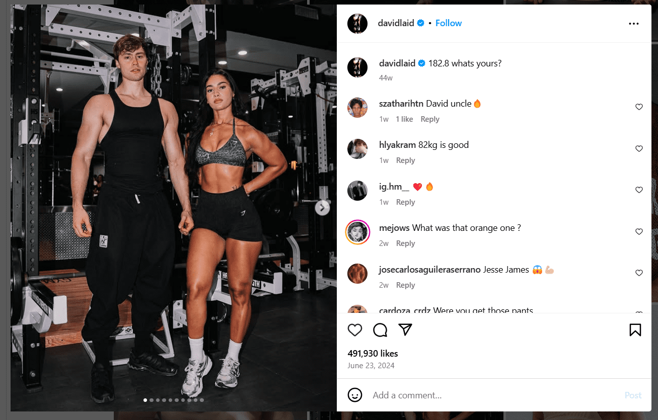 پست مرتبط با تناسب اندام در اینستاگرام