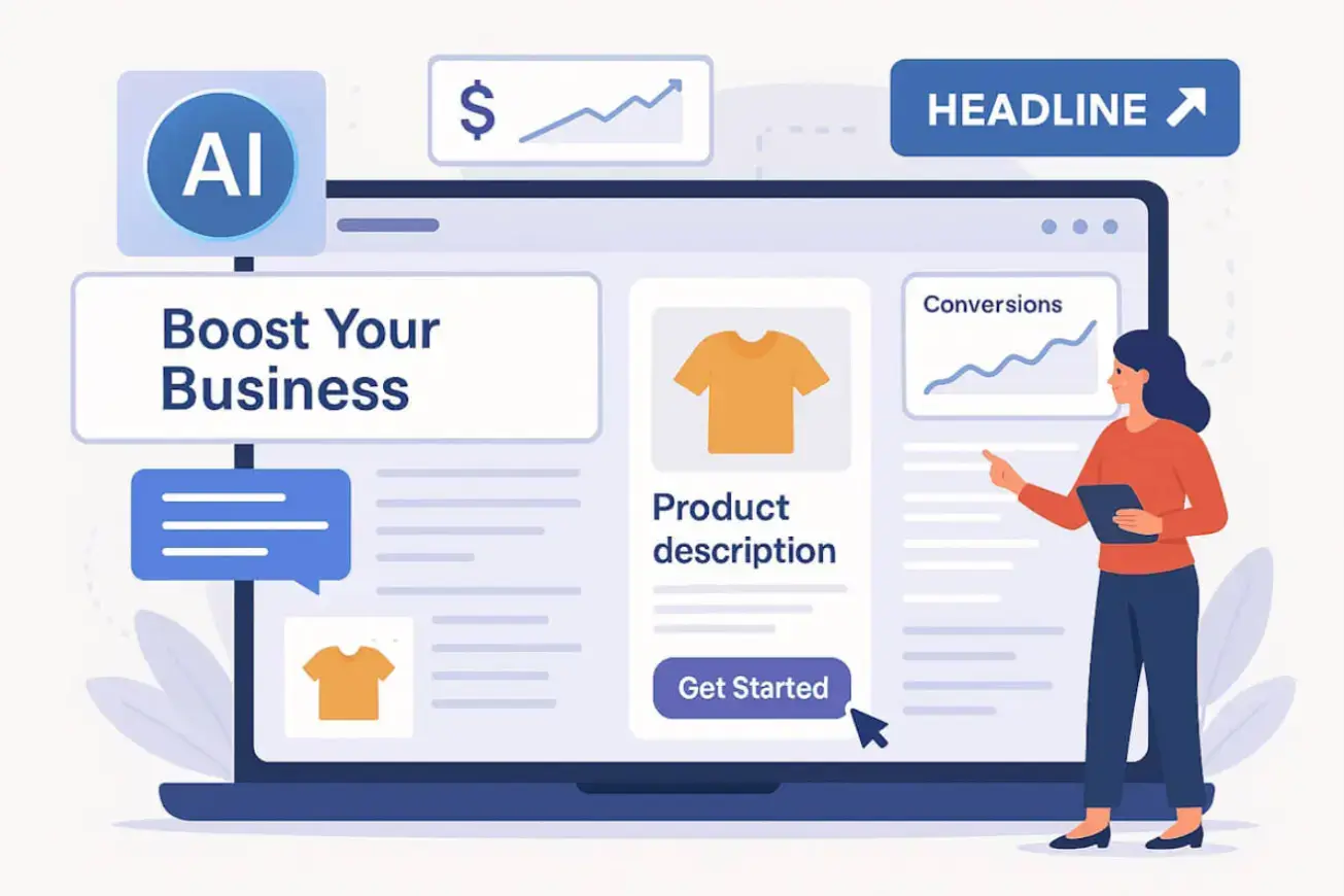 1763713062 627 چگونه مولدهای کد هوش مصنوعی وب‌سایت‌های کسب‌وکارهای کوچک را تغییر.webp