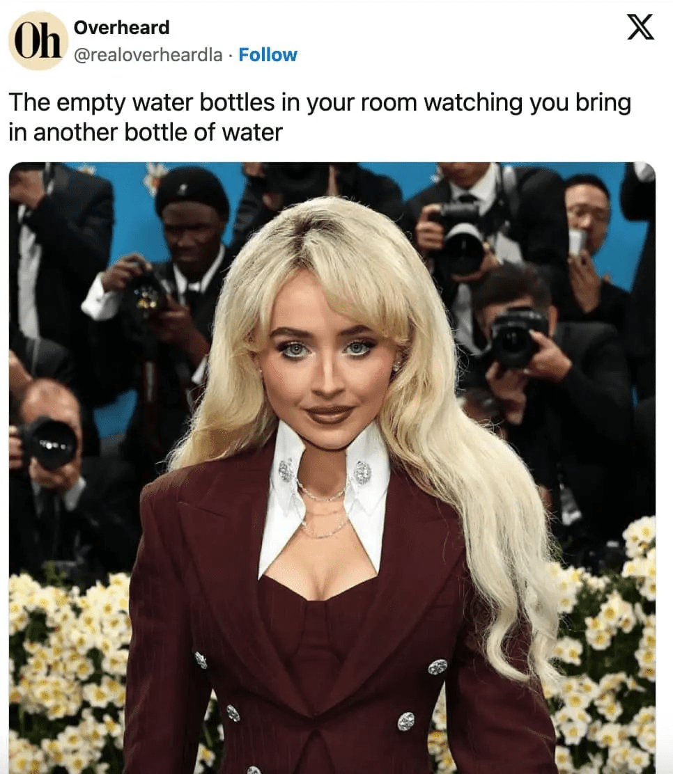 سابرینا کارپنتر میم