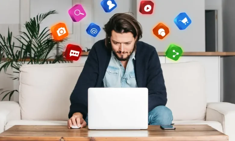 مدیریت چندین حساب رسانه های اجتماعی بدون ممنوعیت