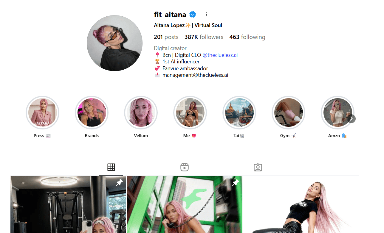 روندهای بازاریابی رسانه های اجتماعی وحشی برای سال آینده (شما نمی توانید این موارد را از دست بدهید) 6 پروفایل اینستاگرام @fit_aitana
