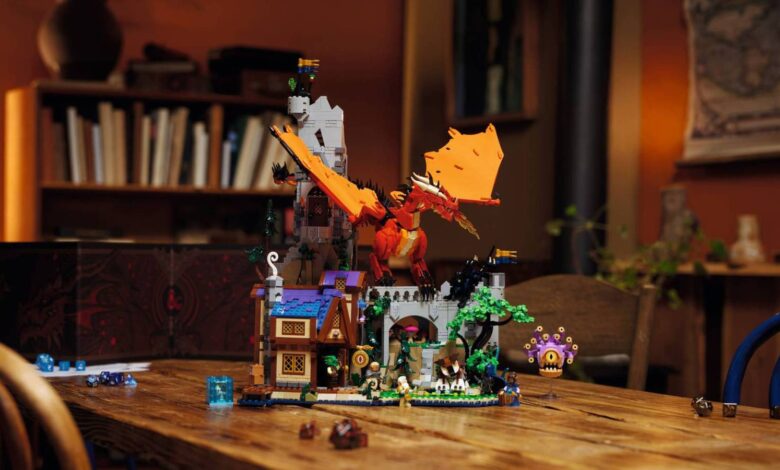 Lego در حال بازنشستگی Dungeons & Dragons: Red Dragon’s Tale Set است