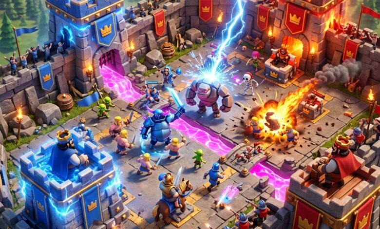 بهترین دک های کلش رویال ۲۰۲۶ (Clash Royale Best Decks): ترکیب‌های متا 2v2 و نردبان تورنمنت