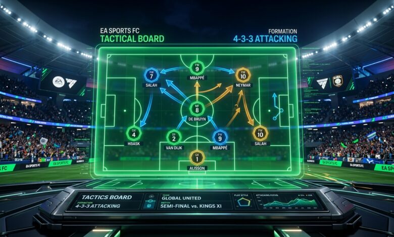 بهترین تاکتیک‌های متای EA Sports FC 25 و FC 26: چیدمان‌های برنده آلتیمیت تیم و کدهای کاستوم تاکتیک ۲۰۲۶