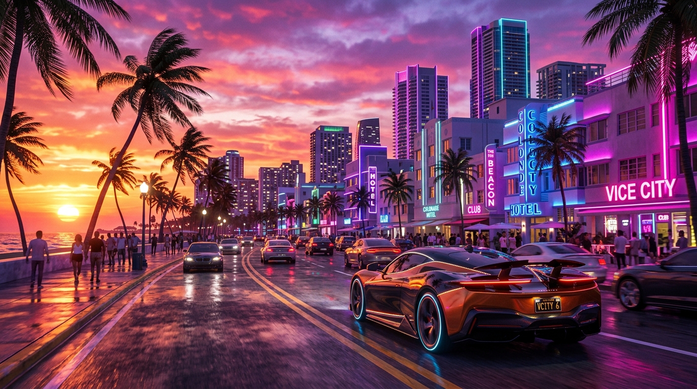 سیستم مورد نیاز بازی GTA 6 و تمام اطلاعات جی تی ای ۶ (GTA VI 2026): تاریخ انتشار، نقشه وایس سیتی و مشخصات PC سیستم مورد نیاز بازی GTA 6 و تمام اطلاعات جی تی ای ۶ (GTA VI 2026): تاریخ انتشار، نقشه وایس سیتی و مشخصات PC