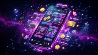 آموزش فروش در دایرکت اینستاگرام و سناریوهای بستن فروش ۲۰۲۶ (DM Sales Guide)