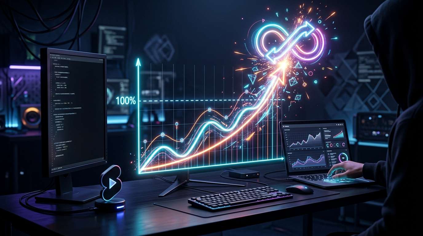 هک نمودار ریتنشن و لوپ بی‌پایان در شورتز یوتیوب