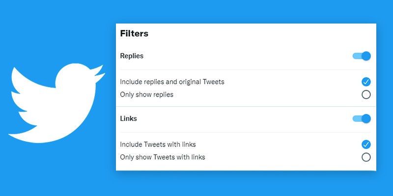 با فیلترها در توییتر جستجو کنید